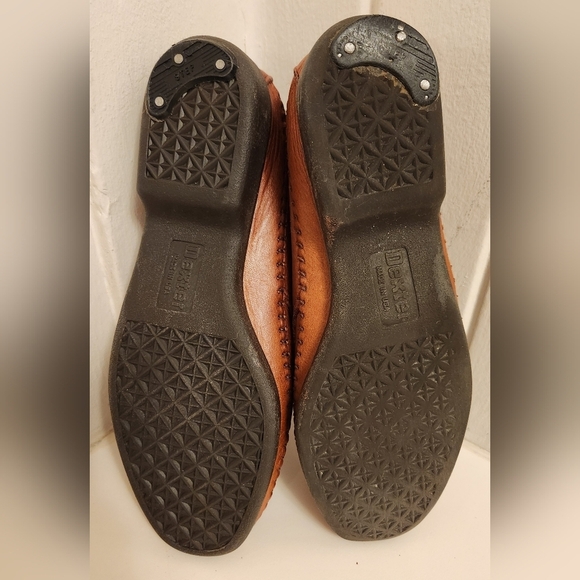 Brown Dexter Leather Comfort Shoe Size 6.5 - Picture 6 of 7